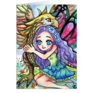 Cartão Griffin e Fada
