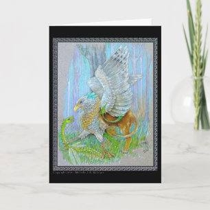 Cartão Griffin e o Dragão Fada