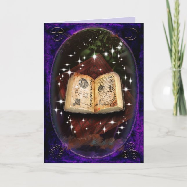 Cartão grimoire greeting card (Frente)