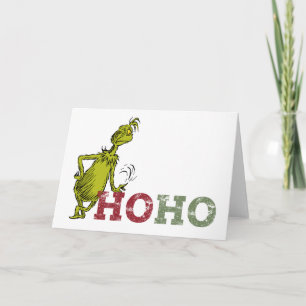 Cartão Grinch Ho Ho Ho