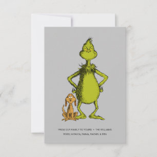 Cartão Grinch Max & Posição do Grinch
