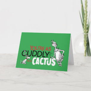 Cartão Grinch   Você é Tão Aconchegante quanto uma Citaçã