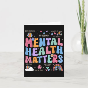 Cartão Groovs Ribbon Mental Health S Consciência Homens M