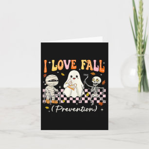 Cartão Groovy I Love Quall Prevention Physical Therapy Nu