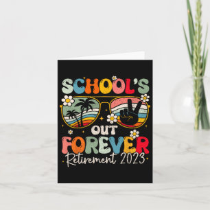 Cartão Groovy School está fora para sempre reformando a a