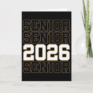 Cartão Groovy Senior 2026 Cl De 2026 Graduado Senior Home