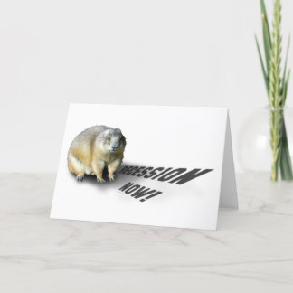 Cartão Groundhog Phil Says...
