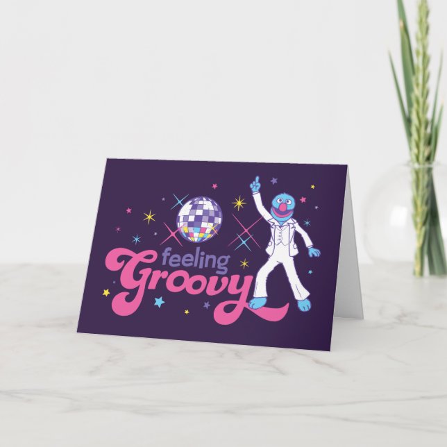 Cartão Grover | Feeling Groovy (Frente)