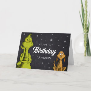Cartão Grpolegadas Chalkboard Birthday