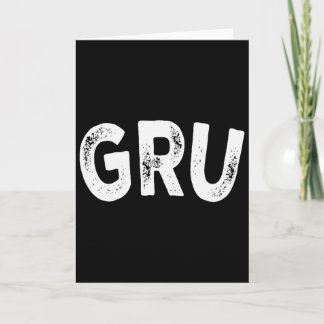 Cartão Gru 