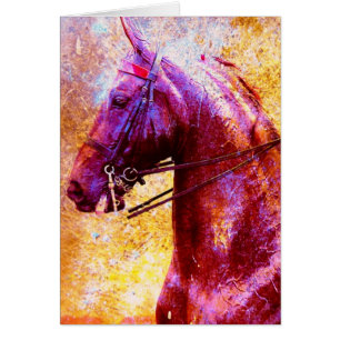 Cartão Grunge de Saddleseat