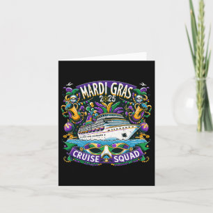 Cartão Grupo de Correspondência da Família Cruise Squad 2