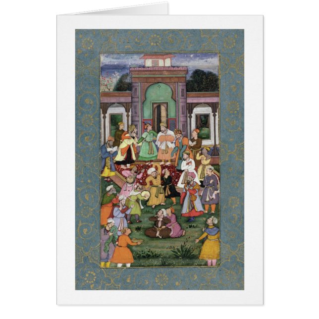 Cartão Grupo de Dervishes girando, do grande Clive (Frente)