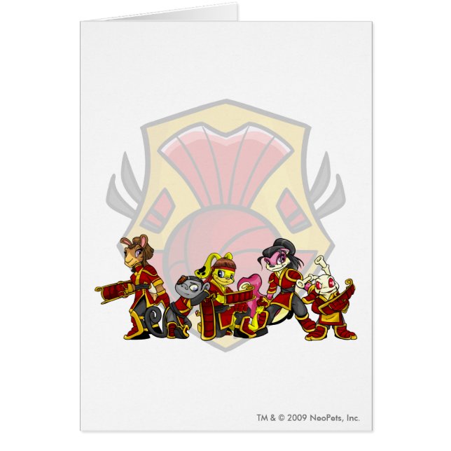 Cartão Grupo de Shenkuu da equipe (Frente)