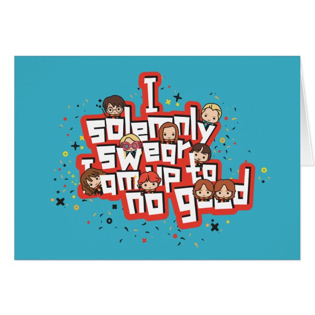 Cartão Grupo "EU JURE SOLEMNEMENTE QUE ESTOU PREPARANDO A (Frente Horizontal)