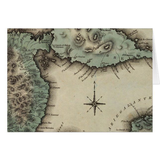 Cartão Guadaloupe 3 (Frente Horizontal)