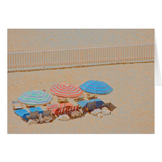 Cartão Guarda-chuva 2 (Frente Horizontal)