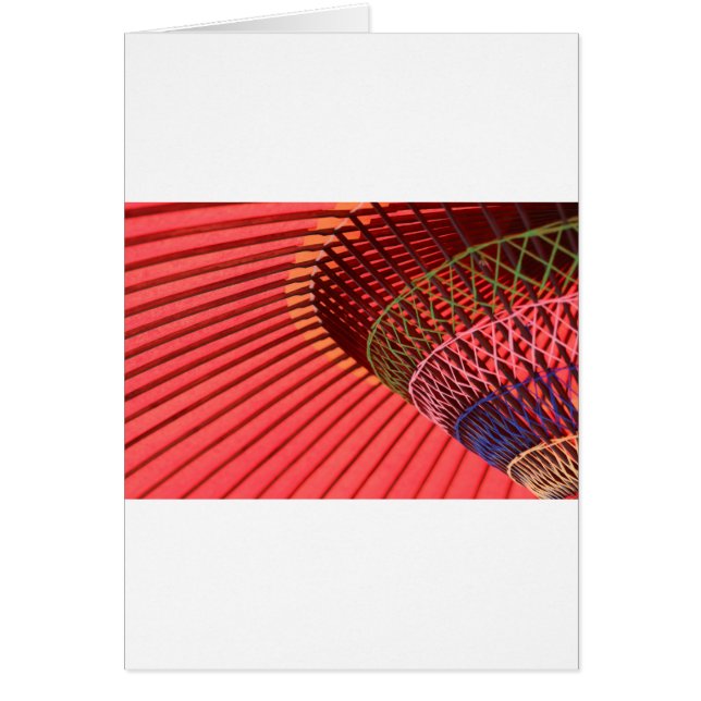 Cartão Guarda-chuvas japoneses (Frente)