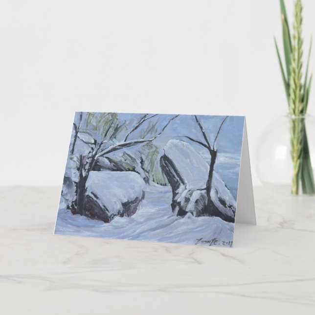 Cartão Guarda de boas-vindas do Mohonk (Frente)