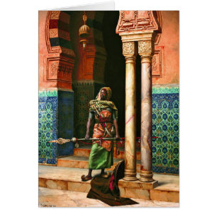 Cartão Guarda Nubiana por Deutsch