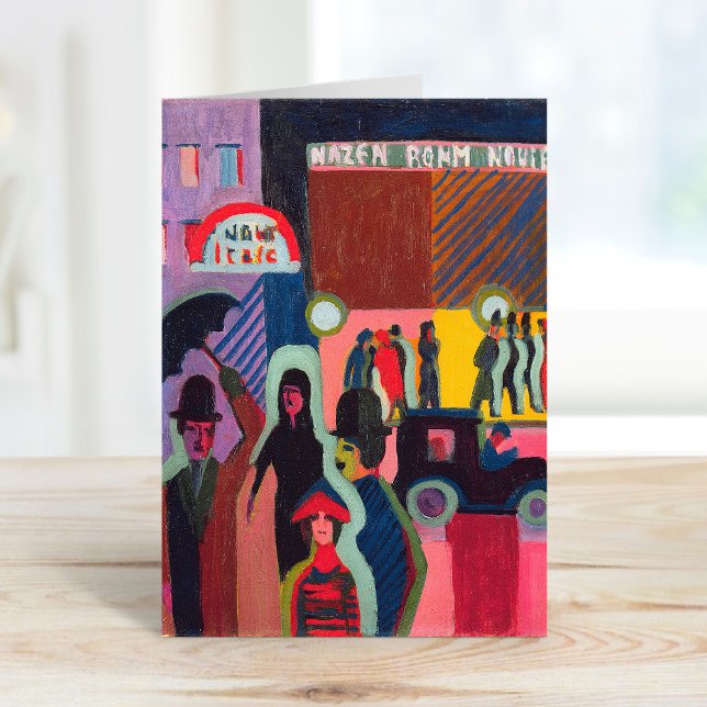 Cartão Guardar na Chuva | Ernst Ludwig Kirchner (Criador carregado)