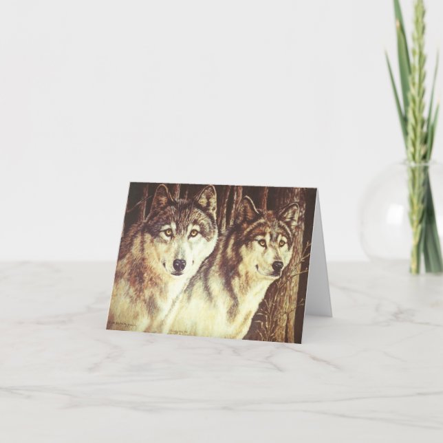 Cartão Guardiães da floresta (Frente)