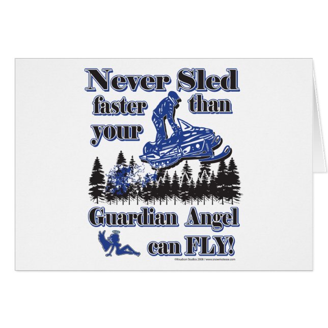 Cartão Guardian-Angel (Frente Horizontal)