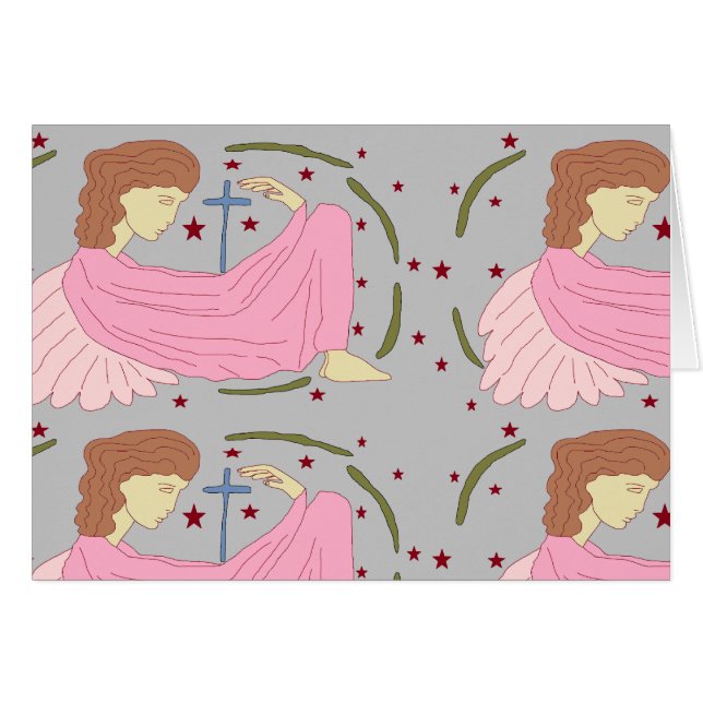 Cartão Guardian Angel Prayer (Frente Horizontal)