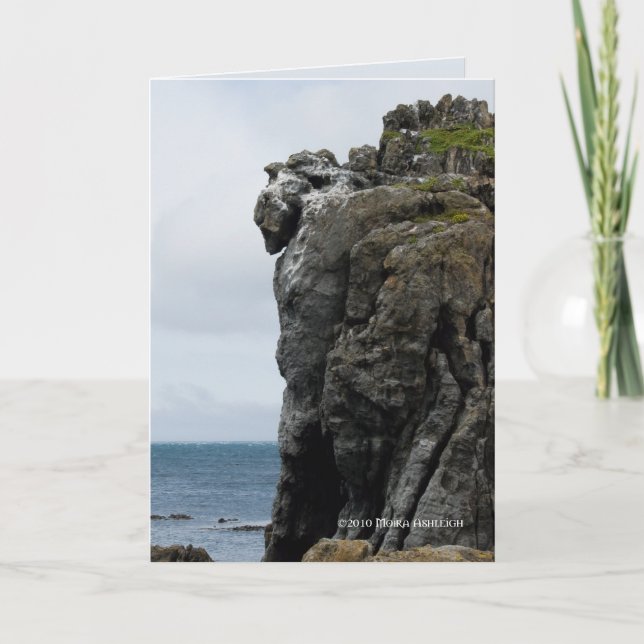 Cartão Guardian in Stone (Frente)