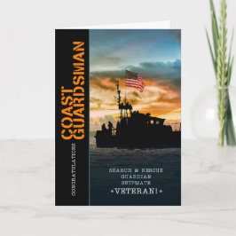 Cartão Guardião da Costa dos Retirados Militares Seaman