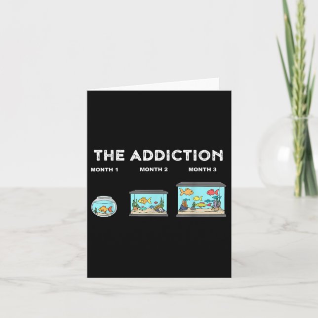 Cartão Guardião de Peixes - Presentes de Sobrecarga de Aq (Frente)