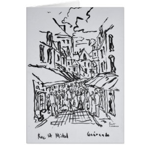 Cartão Guerande, Loire-Atlantique, França