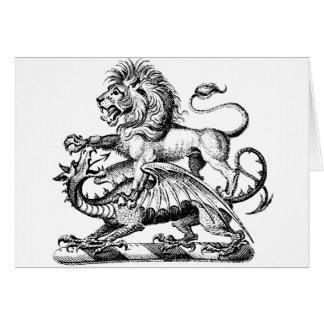 Cartão Guerreiro 1 do dragão