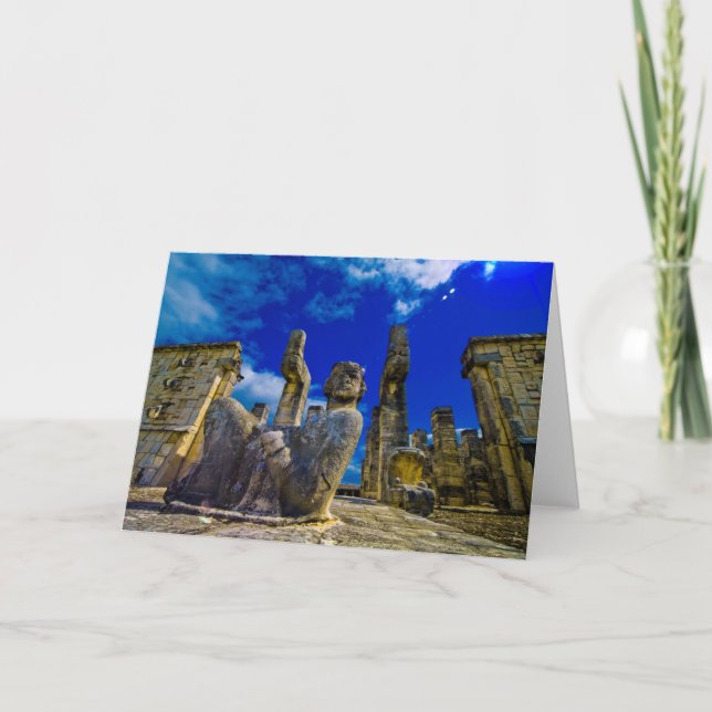 Cartão Guerreiro mágico (Frente)