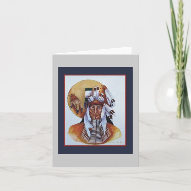 Cartão Guerreiro nº 1, bilhete (Frente)