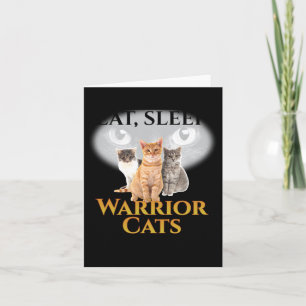 Cartão Guerreiros de Gato - Coma o Guerreiro de Gato do S
