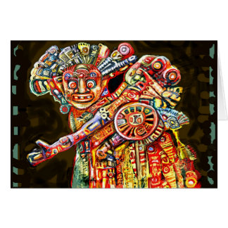 Cartão **Guerrero de la luz**