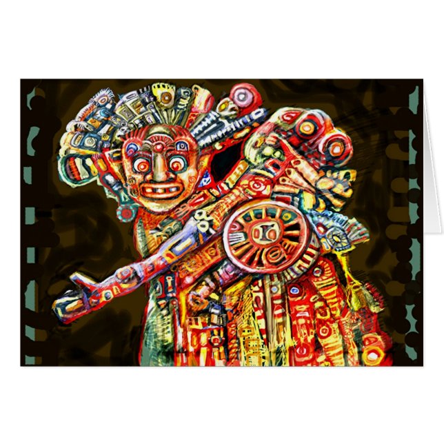 Cartão **Guerrero de la luz** (Frente Horizontal)