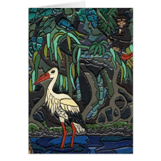 Cartão Guindaste da água