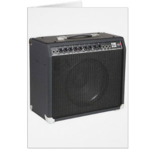 Cartão Guitar Amp