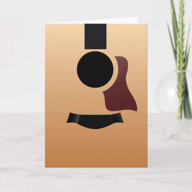 Cartão Guitarra (Frente)