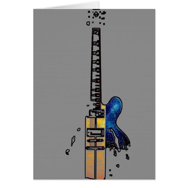 Cartão Guitarra 4 gcnm (Frente)