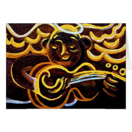 Cartão guitarra angel