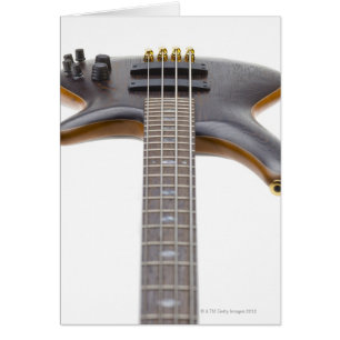Cartão Guitarra baixa elétrica
