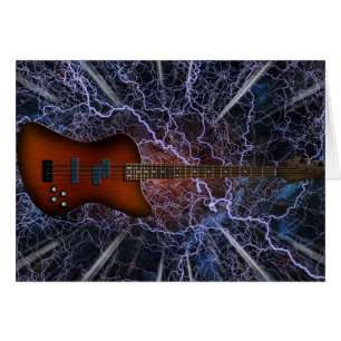 Cartão Guitarra Elétrica