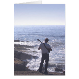 Cartão Guitarra Oceânica