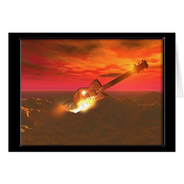 Cartão Guitarscape (Frente Horizontal)