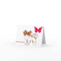 Gulliver's Angels Papillon Note Card