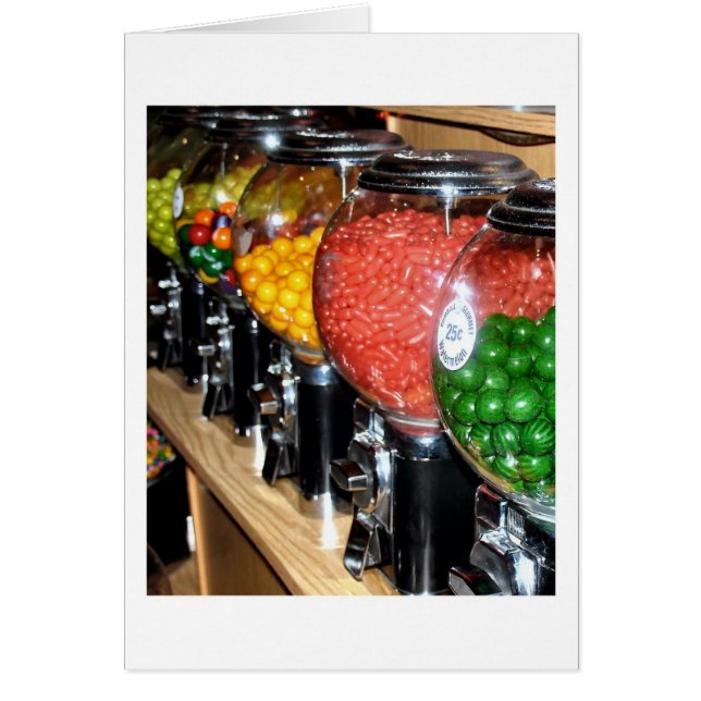 Cartão Gumball Gourmet (Frente)