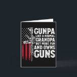 Cartão Gunpa Como Uma Diversão Normal Do Vovô E Possui Ar<br><div class="desc">Gunpa Como Uma Diversão Normal Do Avô E Possui Armas (Nas Costas)</div>